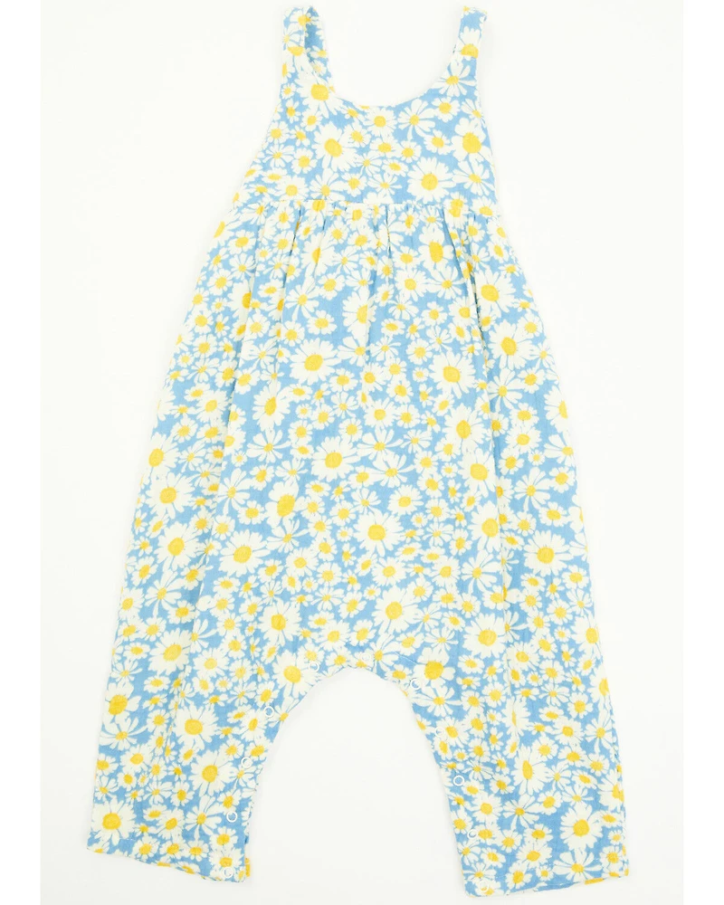 Angel Dear Infant Girls' Shasta Daisy Tie Back Onesie