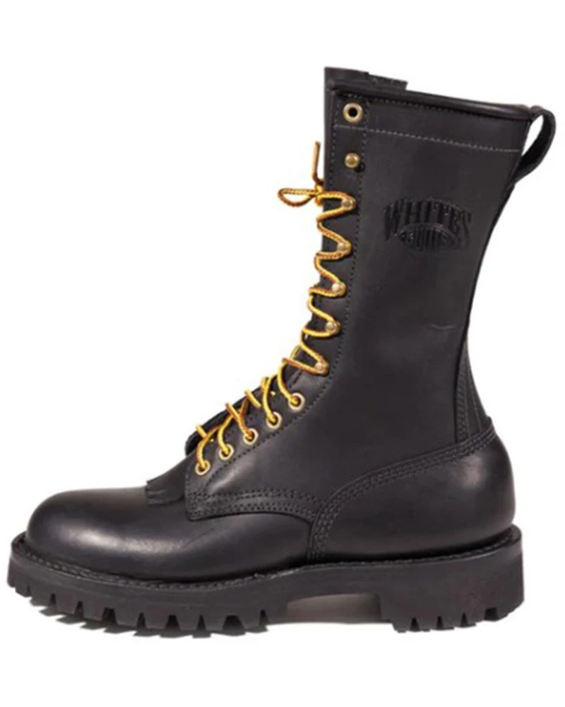 White's Boots Men's Smokechaser 10" Lace-Up Work - Soft Toe