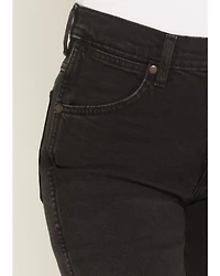 Wrangler Women's Mid Rise Wrancher Bootcut Stretch Denim Jeans