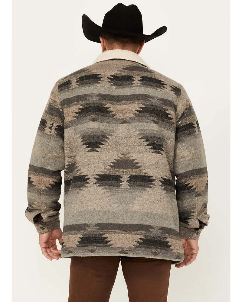 Cody James Men's Whiskey Southwestern Print Jacket