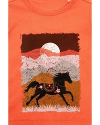 Shyanne Toddler Girls' Scenic Short Sleeve Graphic Tee