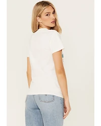 Youth Revolt Women's Cowboy Downhill Short Sleeve Graphic Tee