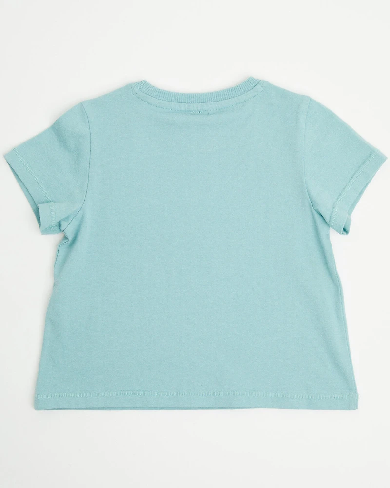 Shyanne Toddler Girls' Cowgirl Era Short Sleeve Fringe Tee