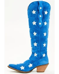 Dingo Women's Super Star Tall Suede Western Boots
