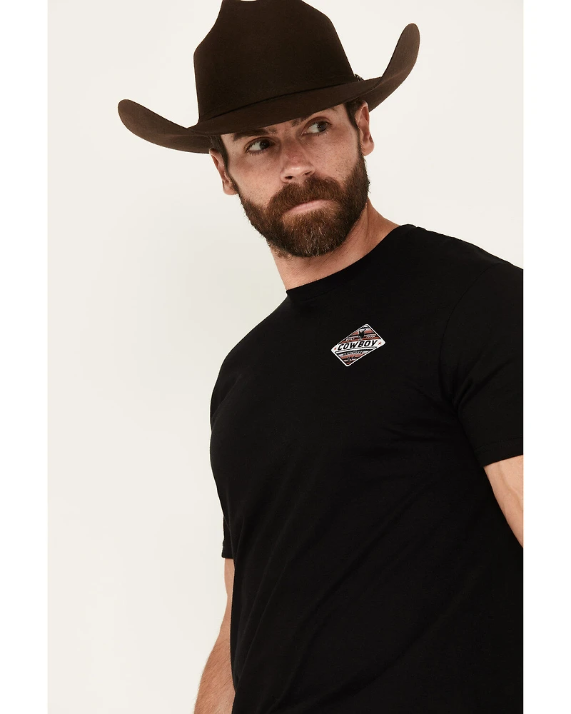 Cowboy Hardware Men's Built Tough Shield Short Sleeve Graphic T-Shirt
