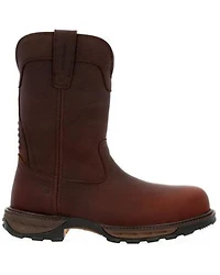 Durango Men's Maverick Wellington Waterproof Western Work Boots - Composite Toe
