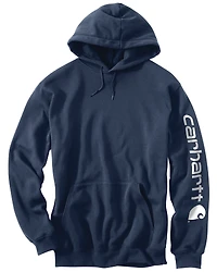 Carhartt Men's Hooded Logo-Sleeve Sweatshirt