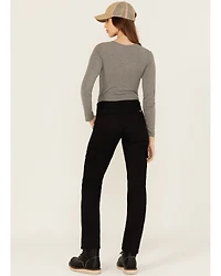 Dickies Women's Mid Rise Straight Stretch Twill Cargo Work Pants