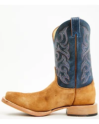 Justin Men's 11" Fergus Roughout Performance Western Boots - Square Toe
