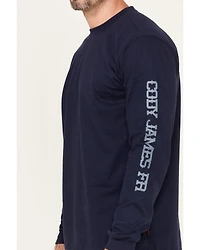 Cody James Men's FR Range Cowboys Graphic Long Sleeve Work T-Shirt