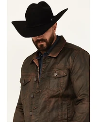 Moonshine Spirit Men's Coated Denim Jacket