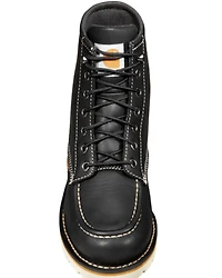 Carhartt Women's Black Wedge Sole Waterproof Work Boots - Soft Toe