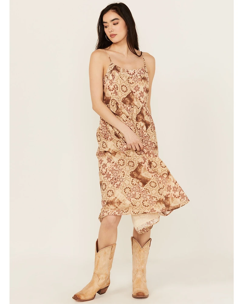 Cleo + Wolf Women's Beatrice Printed Sleeveless Maxi Dress