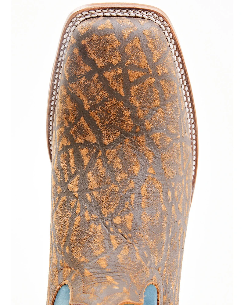 HorsePower Men's Sugared Western Boots - Broad Square Toe