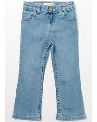 Shyanne Toddler Girls' Light Wash Straight Riding Jeans