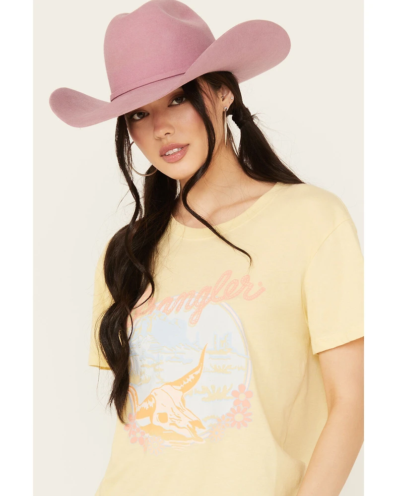 Wrangler Women's Desert Scene Short Sleeve Graphic Tee