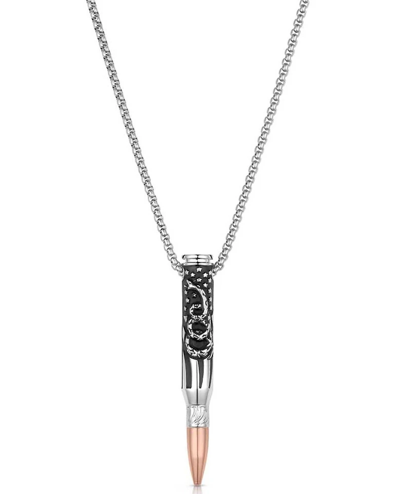 Montana Silversmiths Men's Bullet Necklace