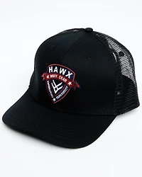 Hawx Men's Ribbon Logo Shield Patch Ball Cap