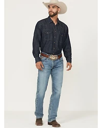 Ariat Men's M2 Logan Bennet Medium Wash Relaxed Bootcut Stretch Denim Jeans