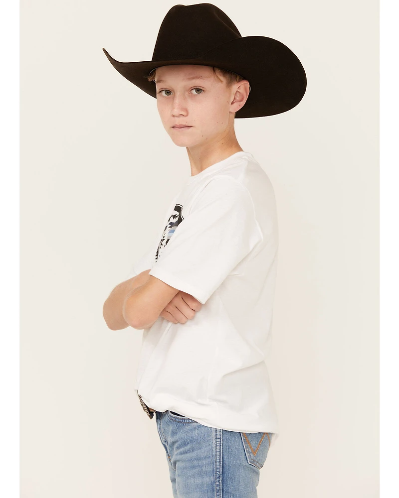 Ariat Boys' Southwestern Logo Short Sleeve Graphic T-Shirt