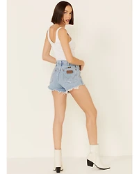 Wrangler Modern Women's High Rise Denim Reworked Shorts