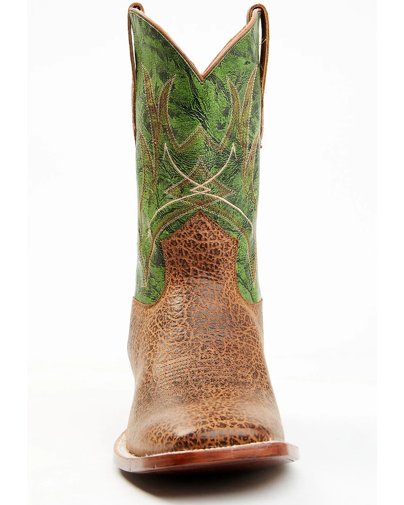 Cody James Men's Ozark Apple Leather Western Boot - Broad Square Toe