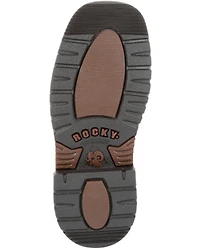 Rocky Boys' Ride FLX Waterproof Western Work Boots - Soft Toe