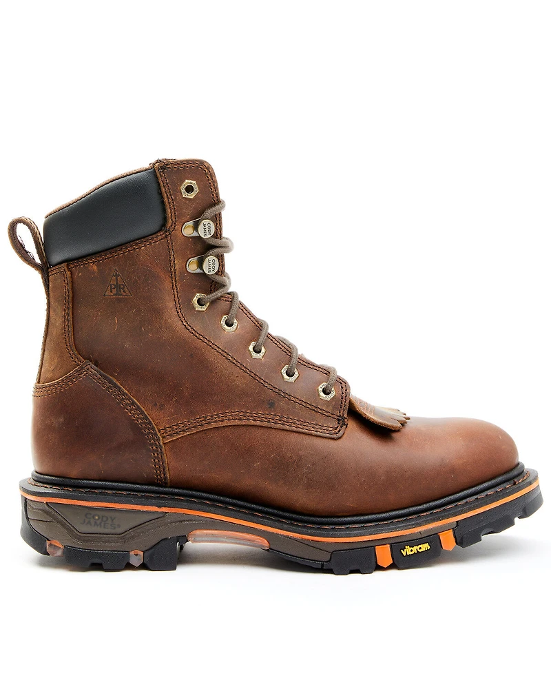 Cody James Men's 8" Decimator Work Boots - Soft Toe