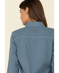Carhartt Women's FR Force Lightweight Button Front Long Sleeve Shirt