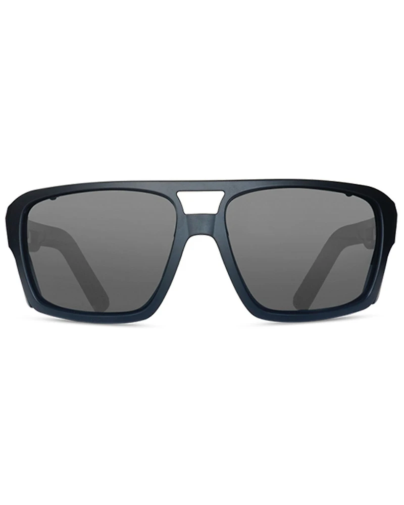 Hobie Men's El Matador Black & Gray Satin Frame Polarized Sunglasses