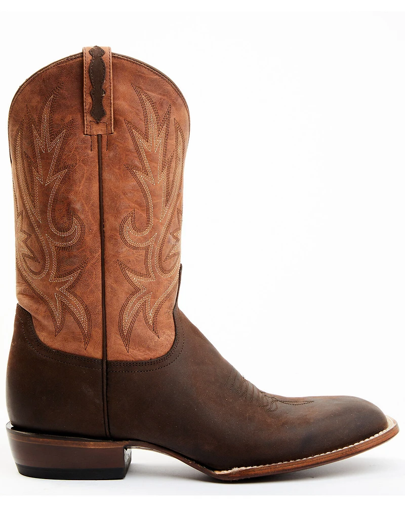 Lucchese Men's Gordon Western Boots - Broad Square Toe