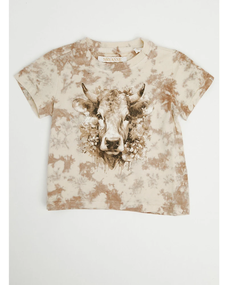 Shyanne Toddler Girls' Hazel Short Sleeve Graphic Tee