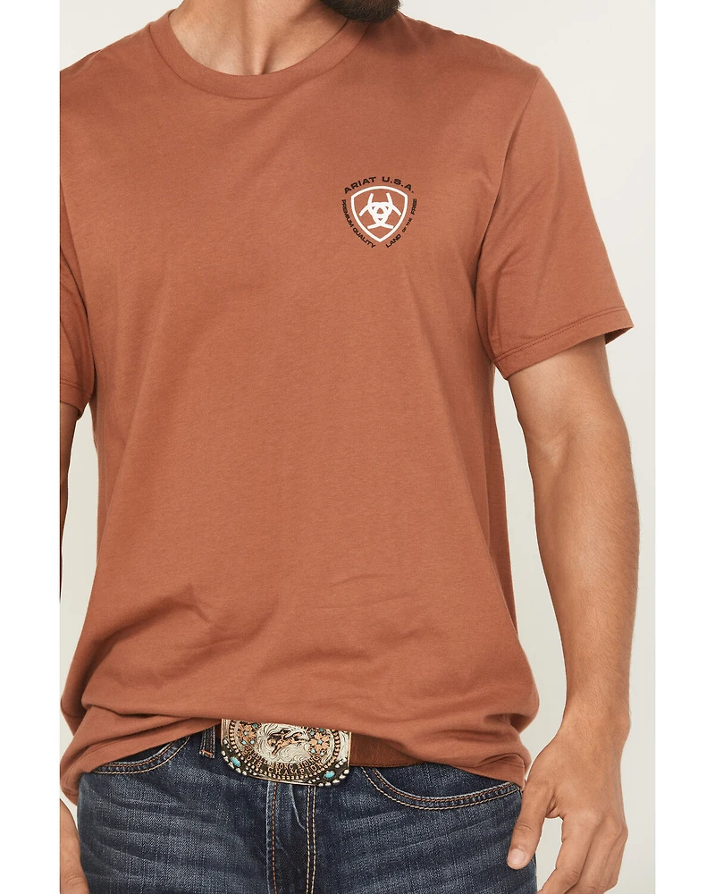 Ariat Men's Loft Simple Seal Short Sleeve Graphic T-Shirt