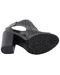 Milwaukee Performance Women's Platform Heel Mesh Top Sandals