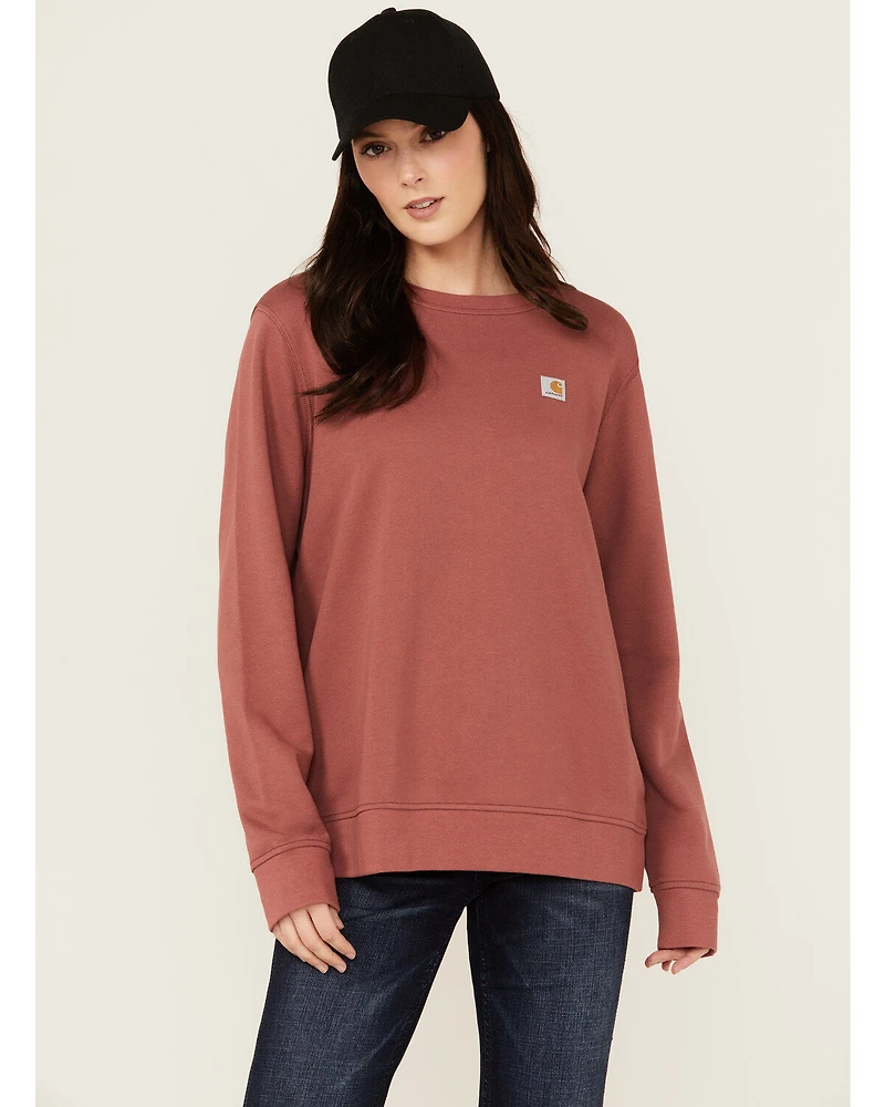 Carhartt Women's Relaxed Fit Midweight Crewneck Sweatshirt