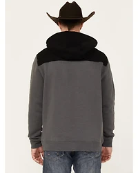RANK 45® Men's Reflective Sleeve Hooded Sweatshirt