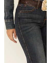 Aura by Wrangler Women's Autumn Gold Slimming Stretch Jeans