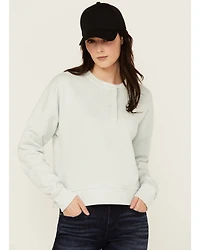 Carhartt Women's Loose Fit Midweight Henley Sweatshirt