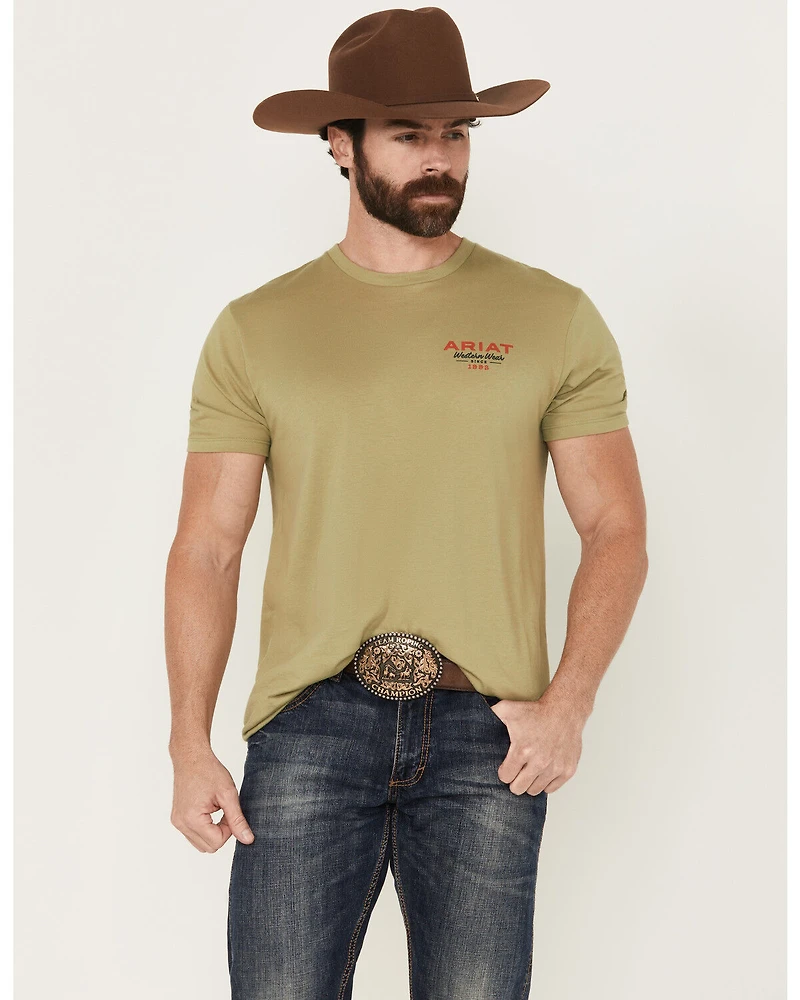 Ariat Men's Circle Desert Short Sleeve Graphic T-Shirt