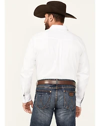 Cody James Men's Basic Twill Long Sleeve Button-Down Performance Western Shirt - Big