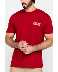 Ariat Men's Rebar Cotton Strong Roughneck Graphic Work T-Shirt