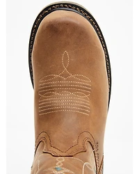 Shyanne Women's Pull-On Western Work Boots - Composite Toe