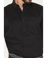Cody James Men's Basic Twill Short Sleeve Button-Down Stretch Western Shirt