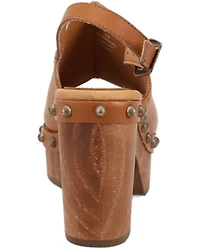 Dingo Women's Clover Wooden Sandals