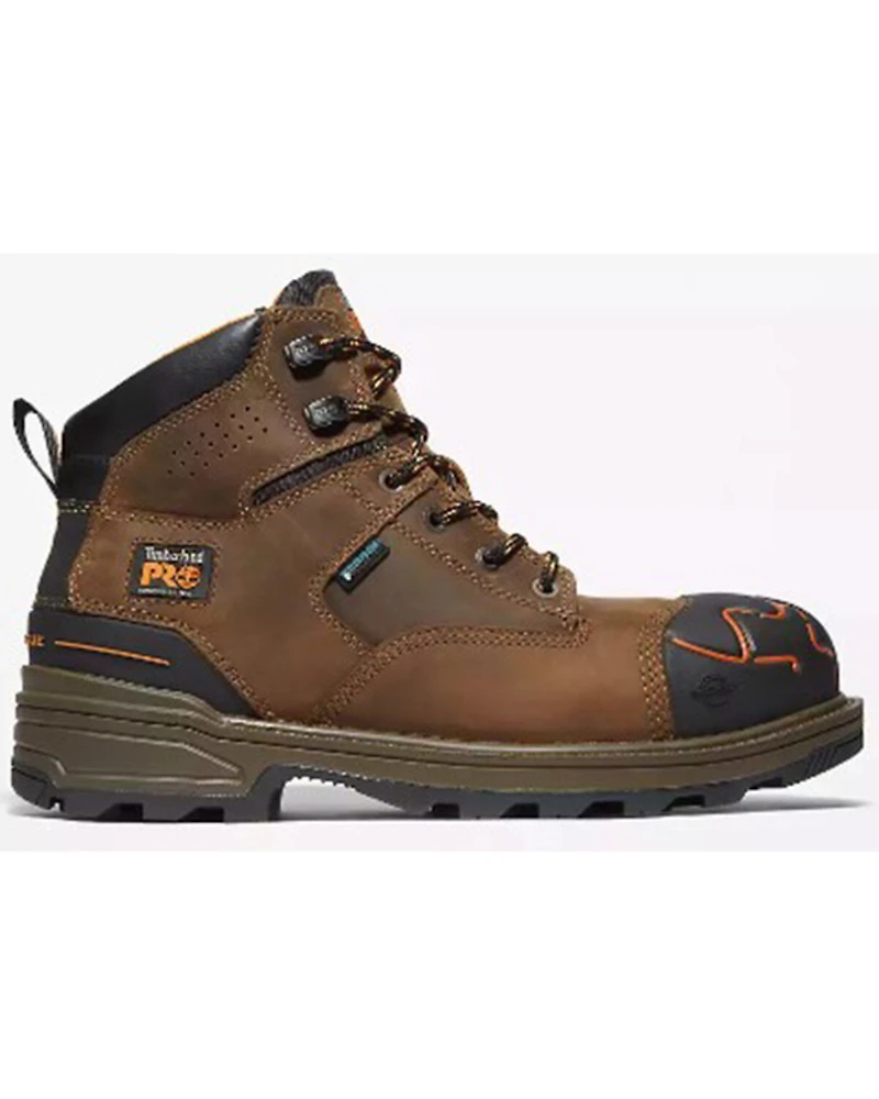 Timberland Pro Men's 6" Magnitude Waterproof Work Boots - Composite Toe