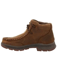 Georgia Boot Boys' Athens Superlyte Wallabe Chukka Shoes - Moc Toe