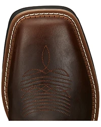 Justin Men's Tan Bolt Western Work Boots - Soft Toe