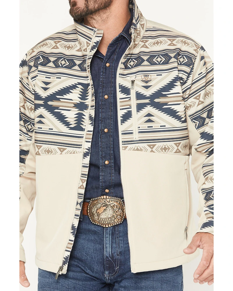 Ariat Men's Southwestern Colorblock Concealed Carry Softshell Jacket