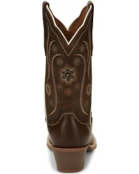 Justin Women's Jesse Brown Western Boots - Square Toe