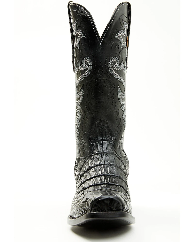 El Dorado Men's Exotic American Alligator Western Boots